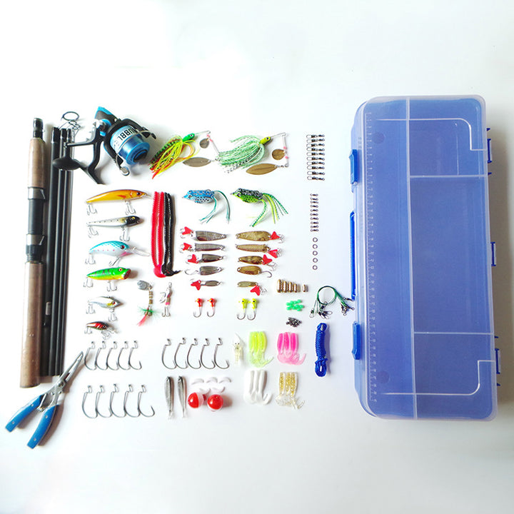 Portable Rod, Reel, Accessory Box Set