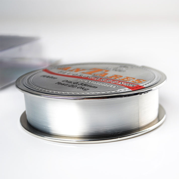 Antares Fluorocarbon Fishing Line- Clear, 100m, various diameters