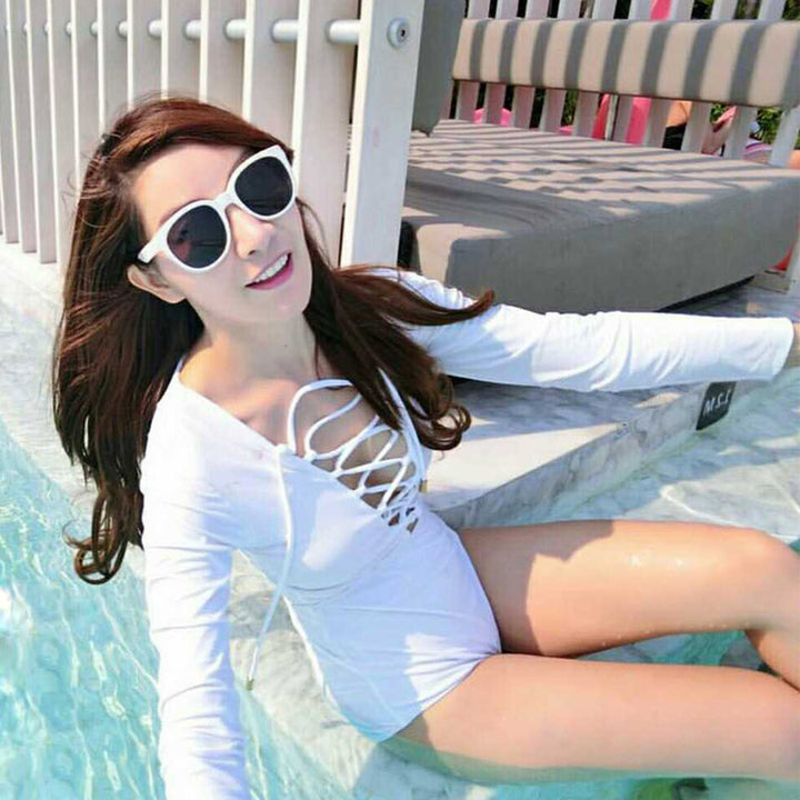 Long Sleeve 1pc Swimsuit