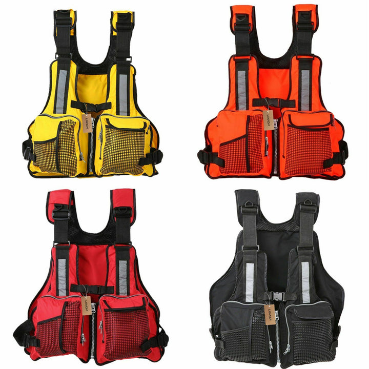 Fishing Vest- Red, Yellow, or Black