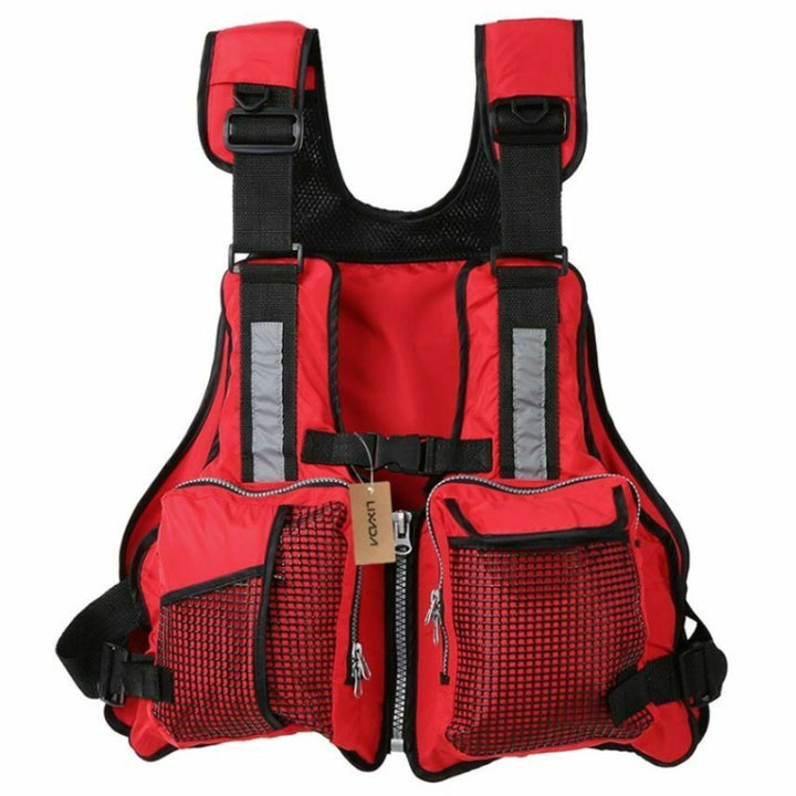 Fishing Vest- Red, Yellow, or Black