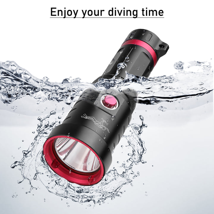 Rechargeable Diving Flashlight- 100m