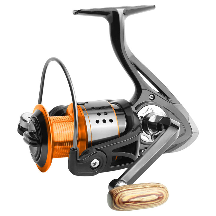 Wood Handle Spinning Reel- various sizes