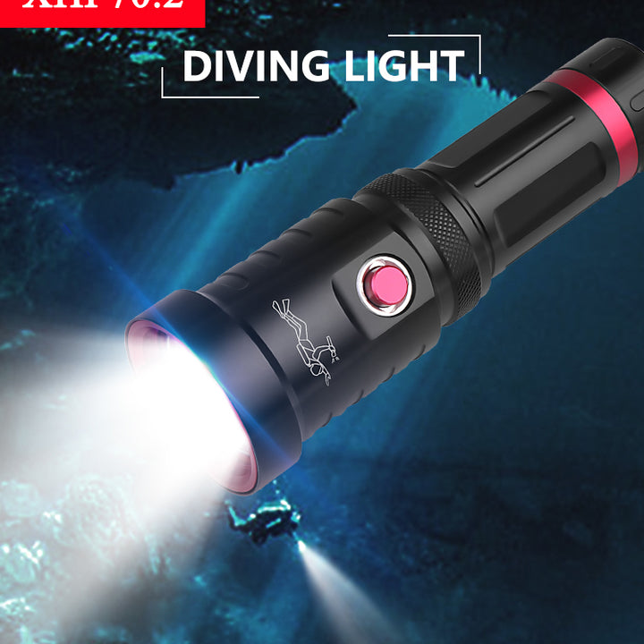 Rechargeable Diving Flashlight- 100m