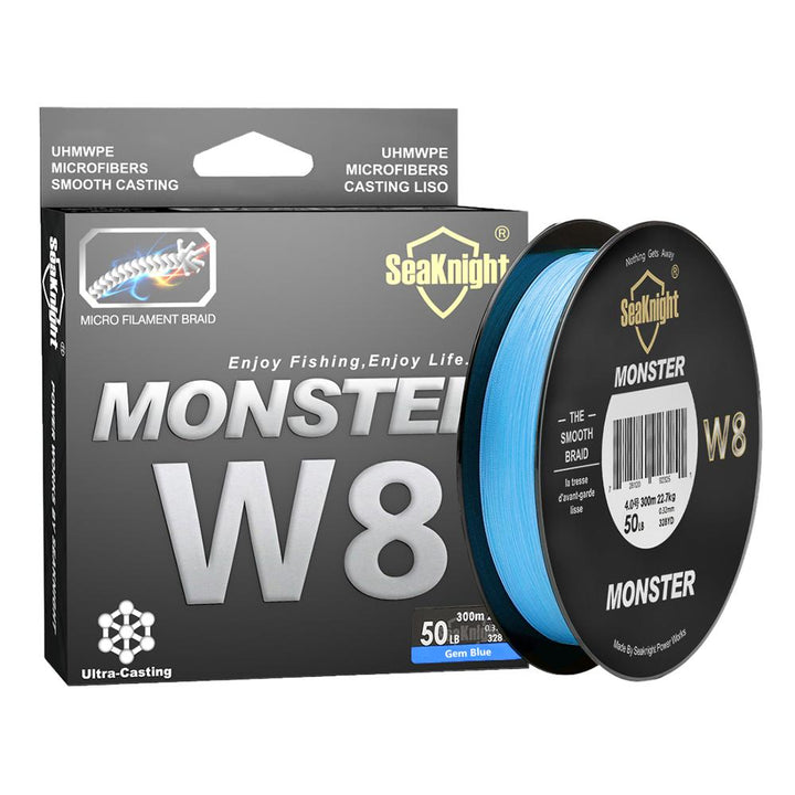 SeaKnight Monster W8 Fishing Braid- 300m- various colors