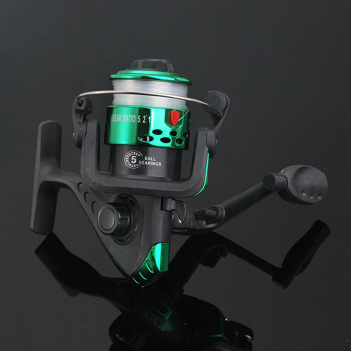 Spinning reel 200 w/ line (various colors)