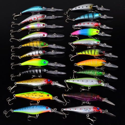 22pc Minoruya Fishing Lure Set