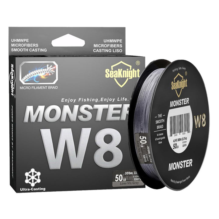 SeaKnight Monster W8 Fishing Braid- 300m- various colors