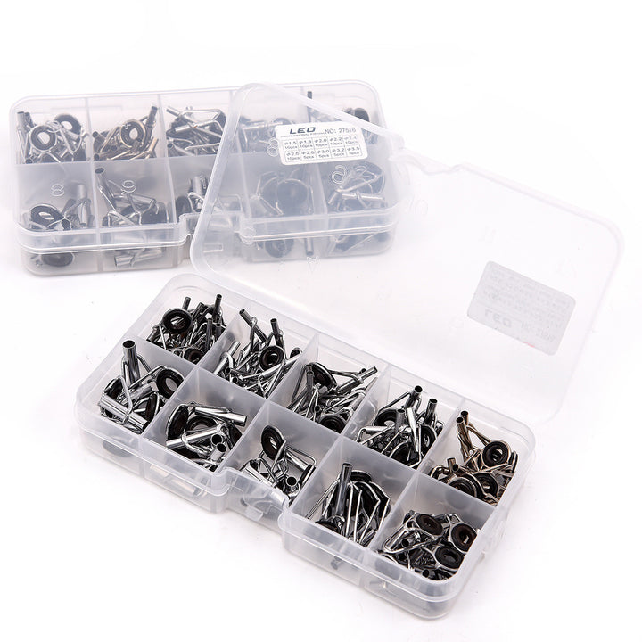 80pc Fishing Rod Guide Tip Set