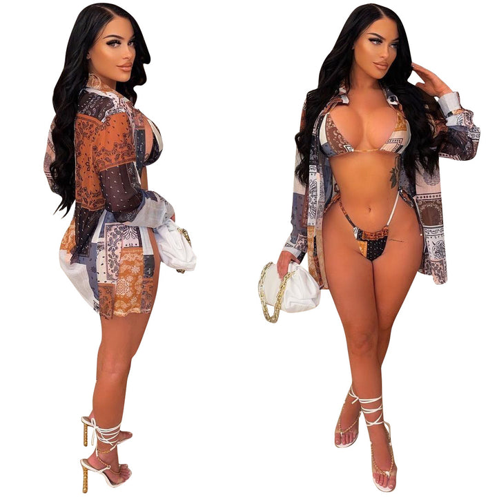 Cape Bikini 3pc Set