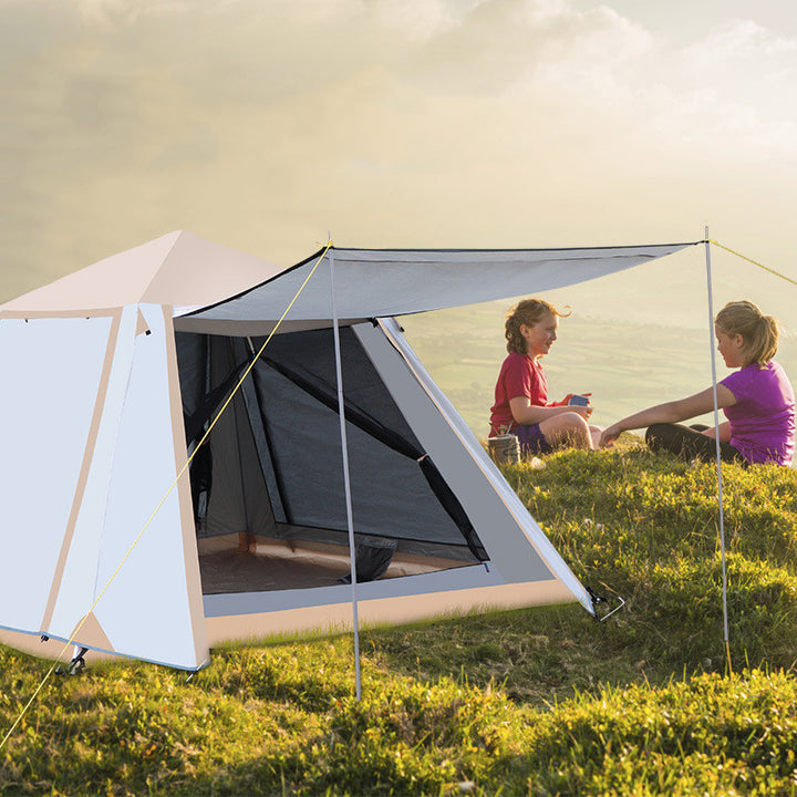 5 Person Double-layer Aluminum Pole Tent