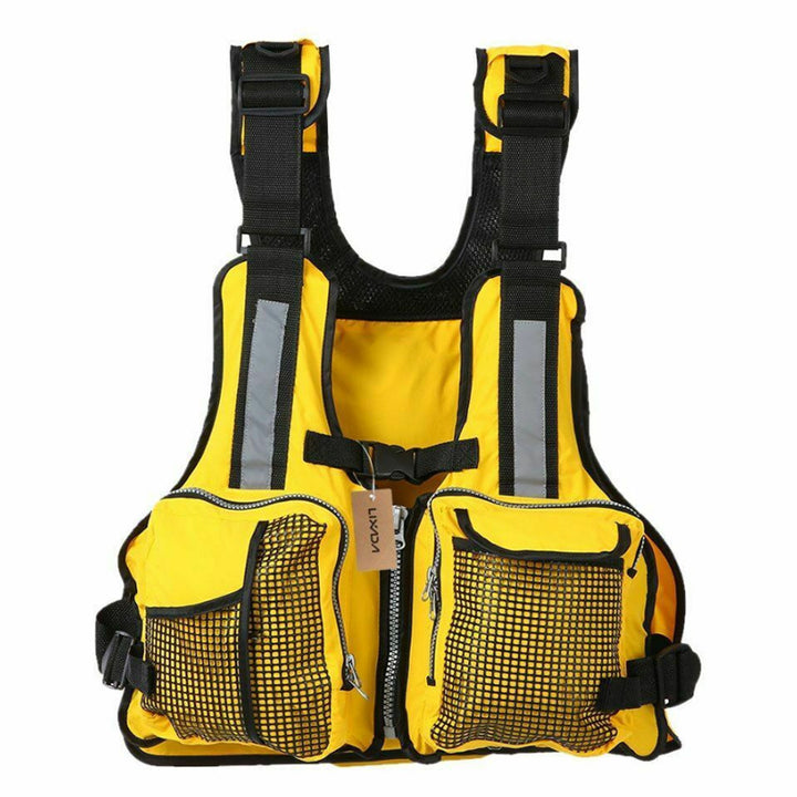 Fishing Vest- Red, Yellow, or Black