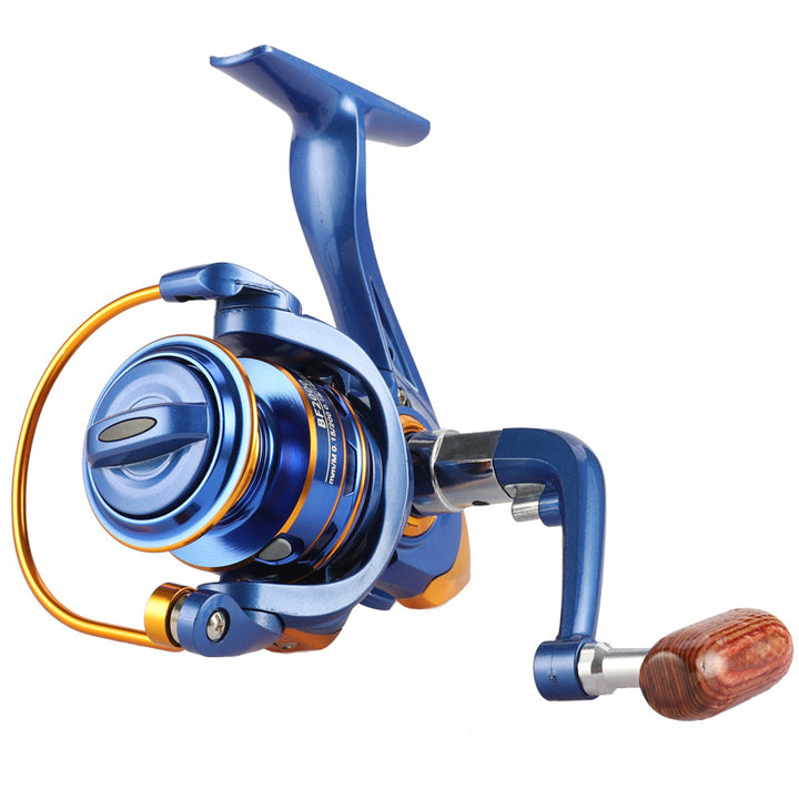 Billings Spinning Reel- Blue/Gold, various sizes