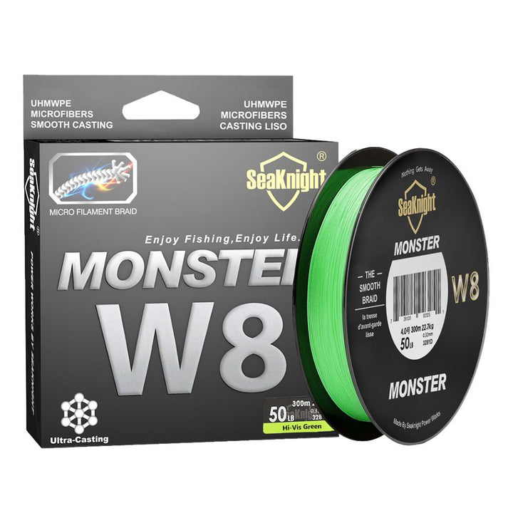 SeaKnight Monster W8 Fishing Braid- 300m- various colors