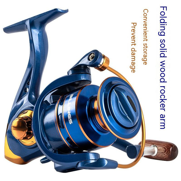 Billings Spinning Reel- Blue/Gold, various sizes