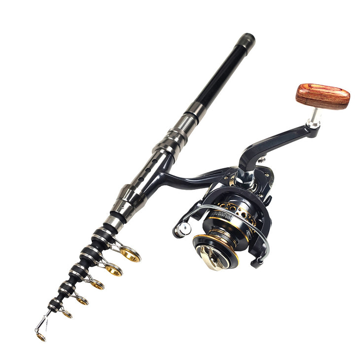 Spinning Reel w/ Telescopic Rod- various sizes