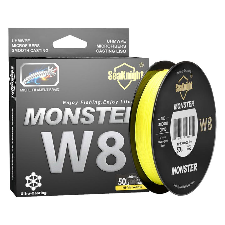 SeaKnight Monster W8 Fishing Braid- 300m- various colors