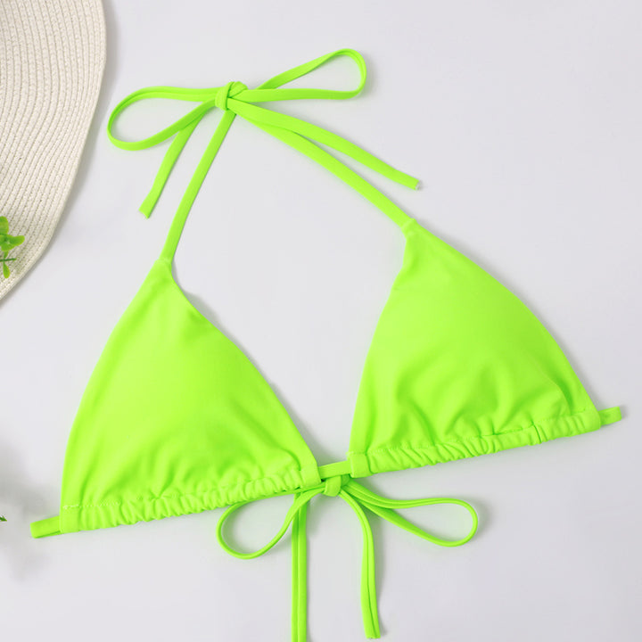 Neon Green 3pc Bikini Set