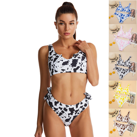 Bikini- Cow Print- various colors