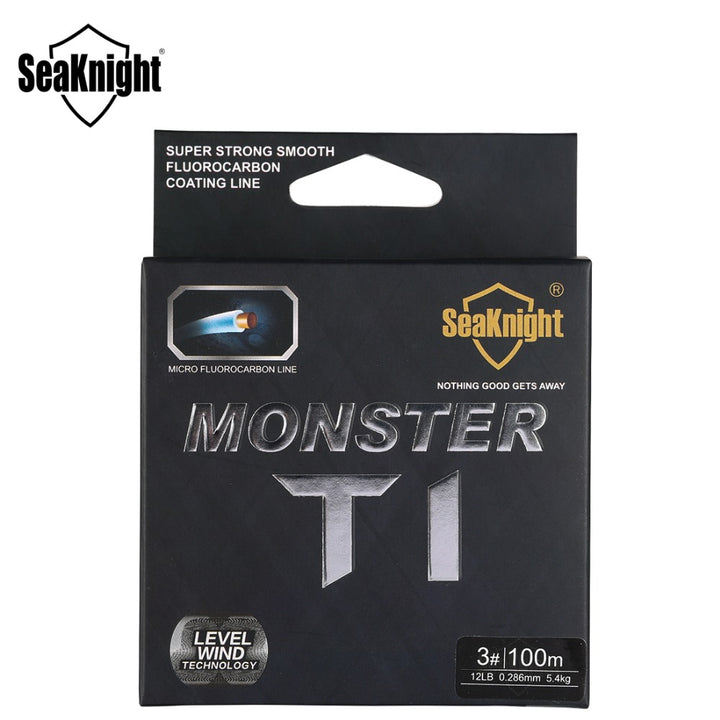 SeaKnight Monster TI Fluorocarbon Fishing Line- 110yds