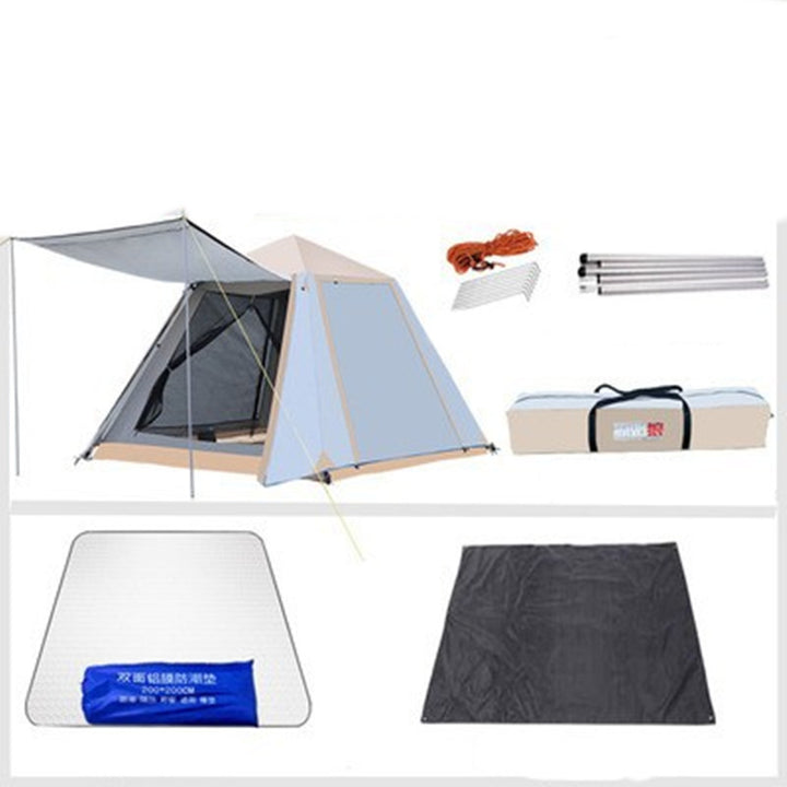 5 Person Double-layer Aluminum Pole Tent