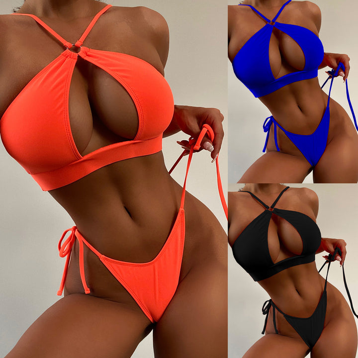 Solid Sexy String Bikini