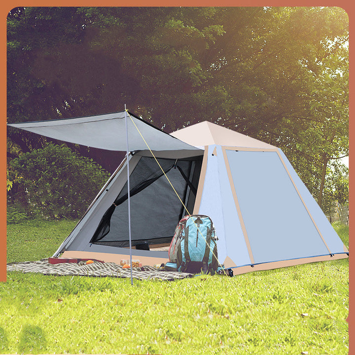 5 Person Double-layer Aluminum Pole Tent