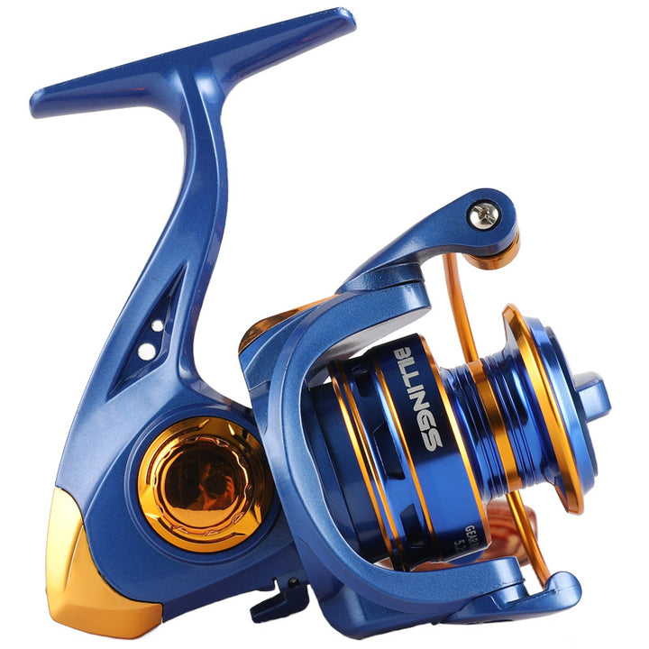 Billings Spinning Reel- Blue/Gold, various sizes