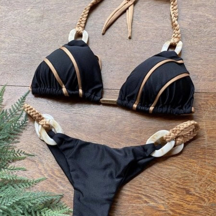 Split hard bikini