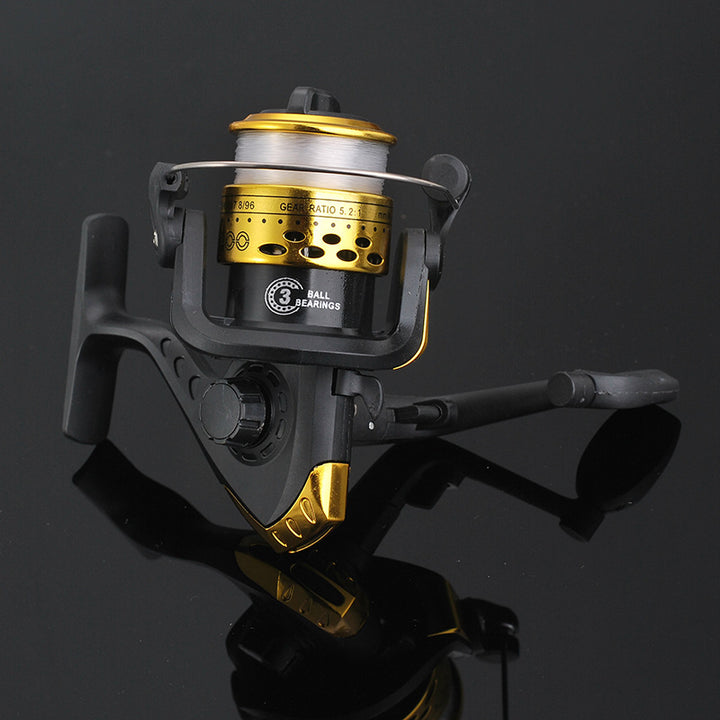 Spinning reel 200 w/ line (various colors)