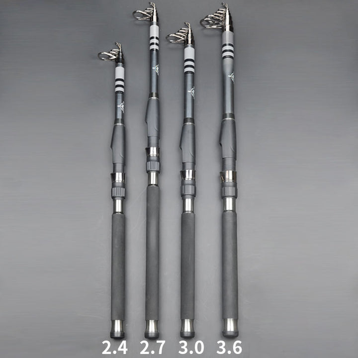 Retractable Carbon Fishing Rod- various sizes