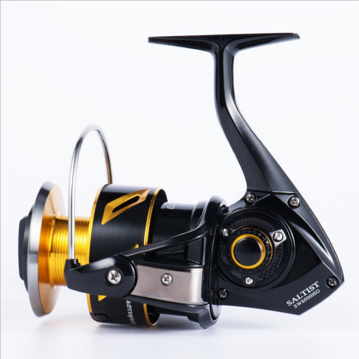 New High-speed All-metal Iron Plate Sea Fishing Spinning Reel