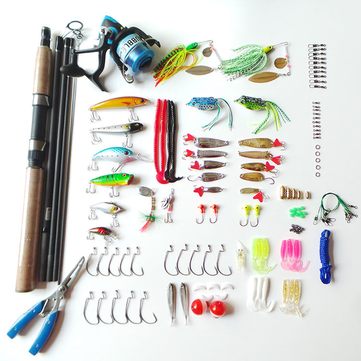 Portable Rod, Reel, Accessory Box Set