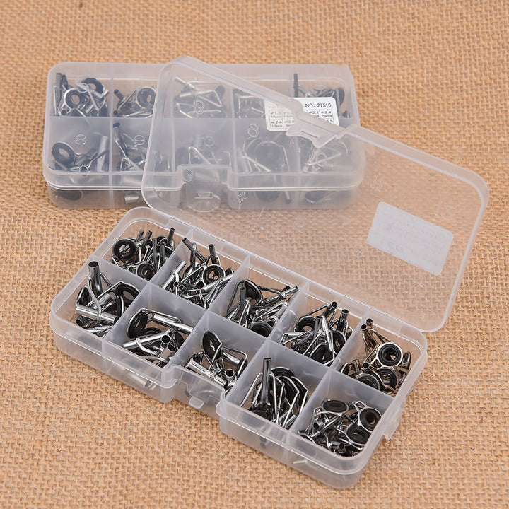 80pc Fishing Rod Guide Tip Set