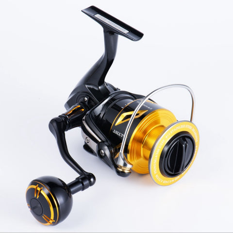 New High-speed All-metal Iron Plate Sea Fishing Spinning Reel