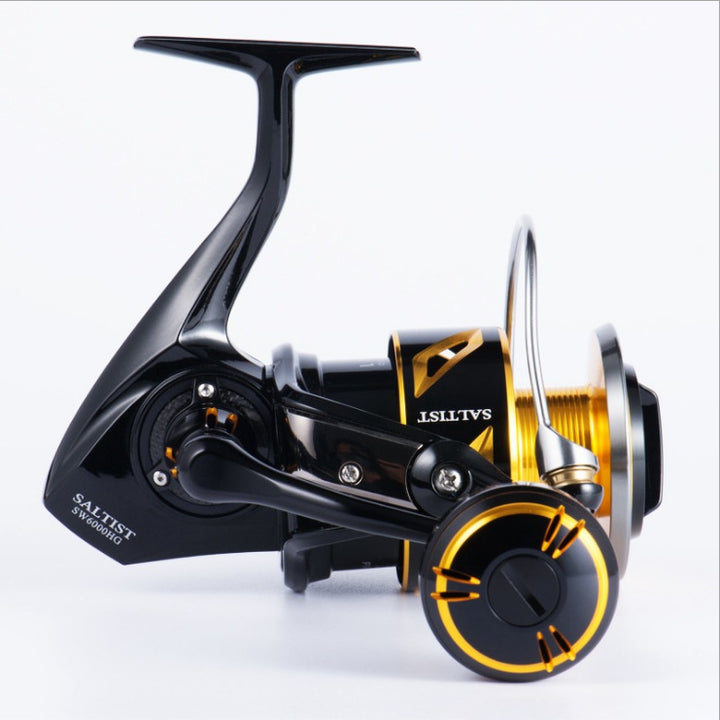 New High-speed All-metal Iron Plate Sea Fishing Spinning Reel