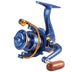 Billings Spinning Reel- Blue/Gold, various sizes