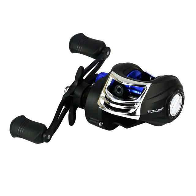 Yumoshi Baitcasting Reel- various colors, Left or Right hand