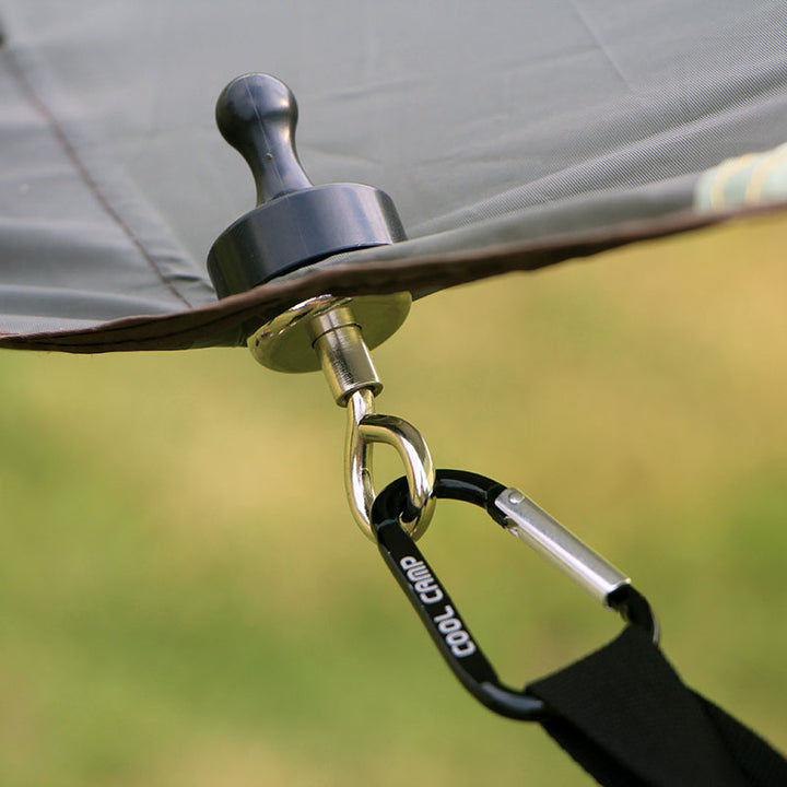 Magnetic Camping Hook w/ Carabiner